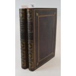 The Turner Gallery, two vols of three, gilt tooled leather (2)