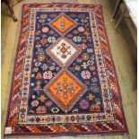 A Persian rug, 232 x 138 cm