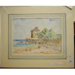 Gilbert Laurie Cadell (1909-1993), at Massa Lobrenza, watercolour, signed, inscribed, 27.5 x 37 cm