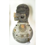 A pre WWII Villiers Mk XII0 148cc single two stroke engine, complete but internal condition unknown