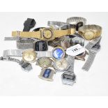 Assorted Timex and other wristwatches