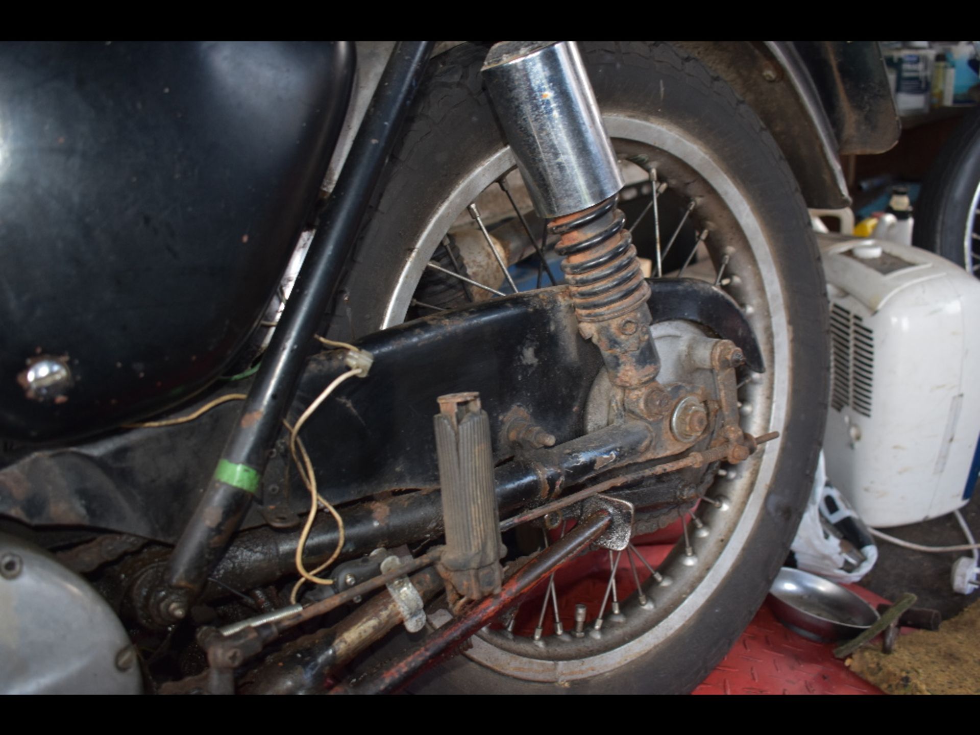 A 1964 BSA B40, registration number AHM 52B, frame number 2780, engine number SS555. From a - Image 5 of 6
