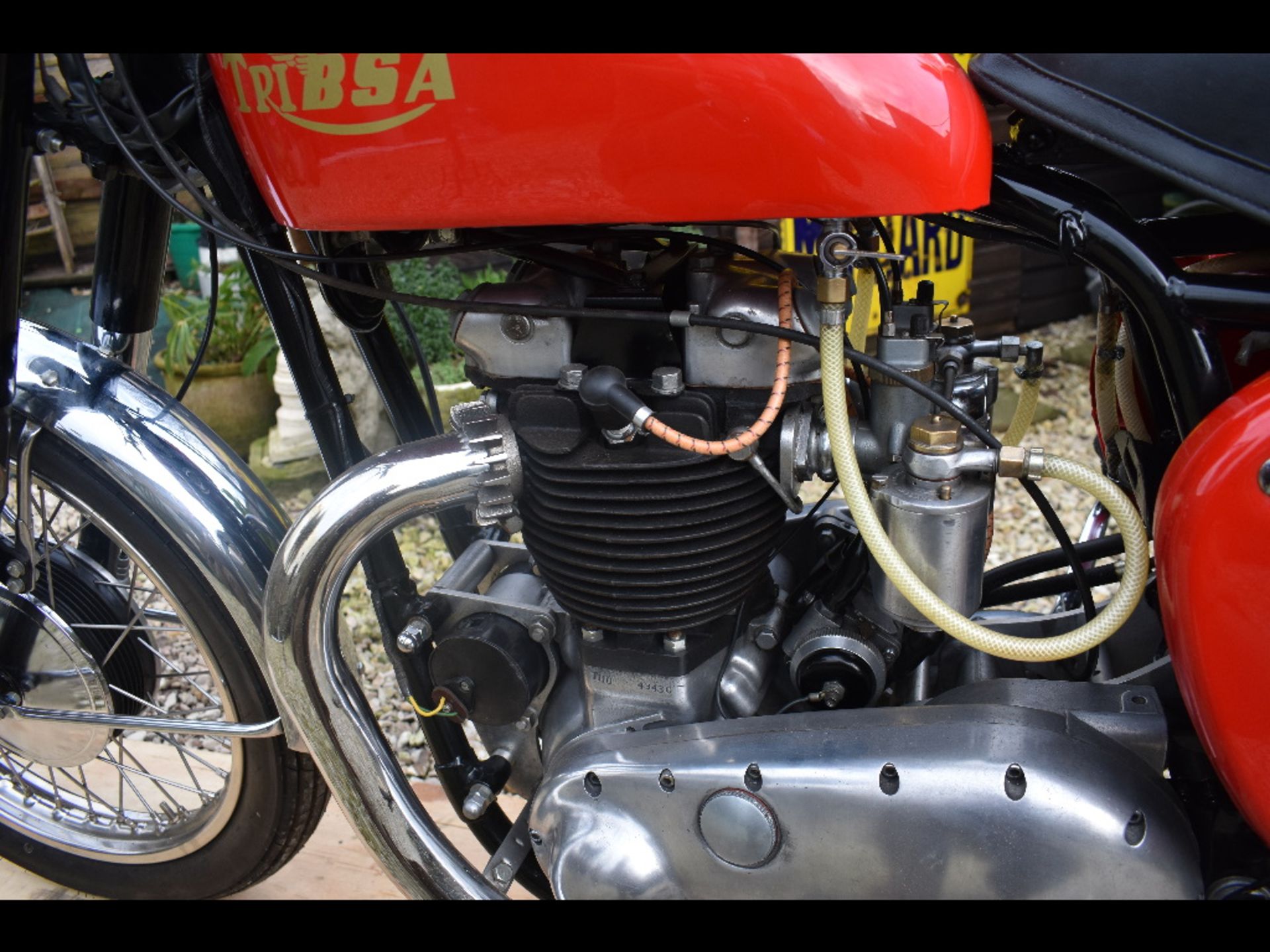 A circa 1961 TriBSA, unregistered, frame number 16440, engine number T110 49450. Restored approx. 12 - Image 3 of 6