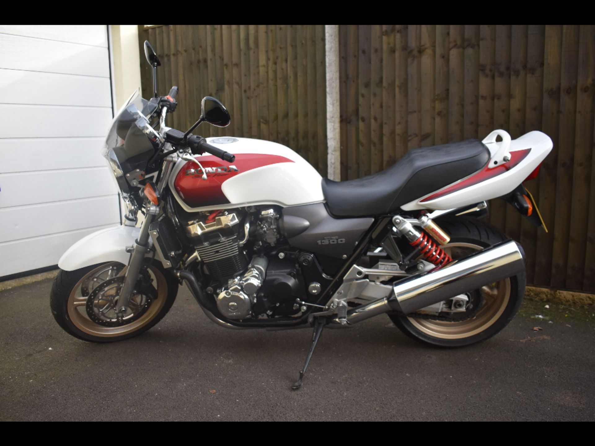 A 1998 Honda CBR 1300, registration number S301 LRN, frame number SC40-1203894, engine number