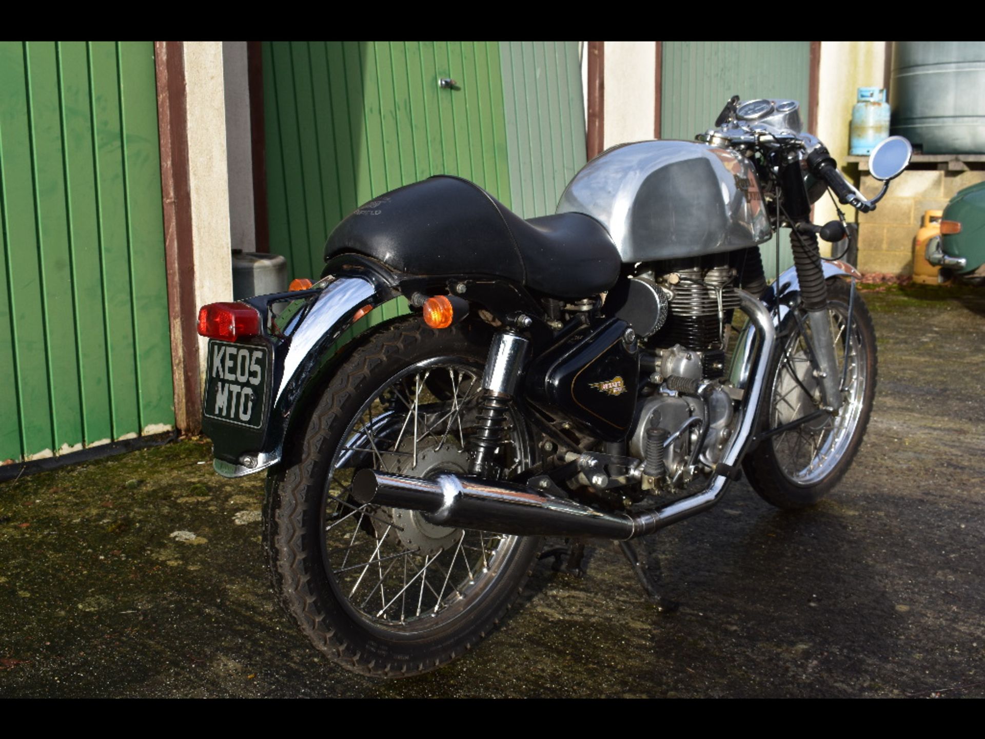 A 2005 Royal Enfield Bullet 500 Café Racer, registration number KE05 MTO, frame number - Image 6 of 6