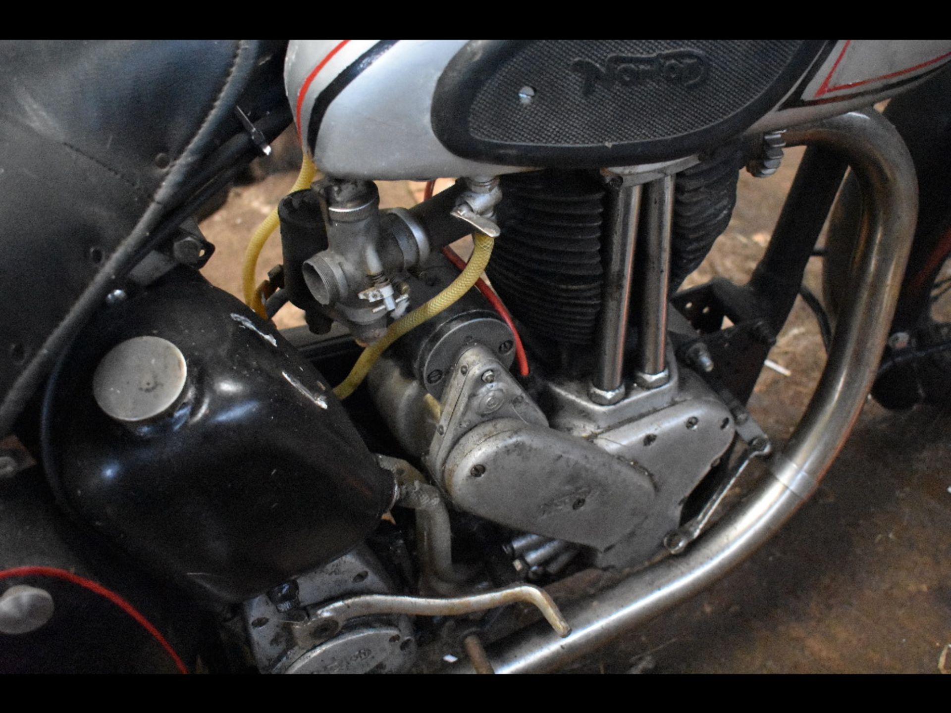 A 1947 Norton ES2, unregistered, engine number 338458Q79X100. From a private collection. Oily rag - Image 6 of 6