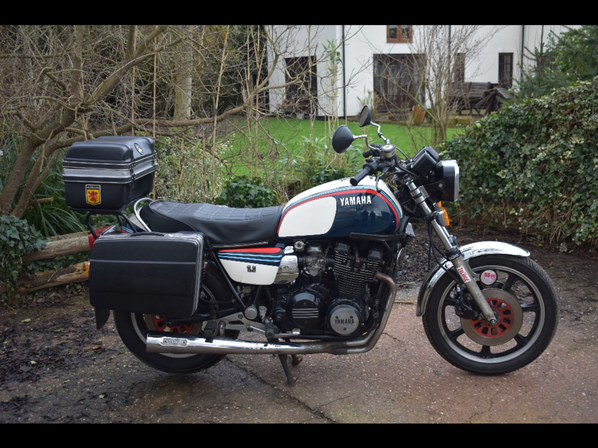 A 1980 Yamaha XS1100 Martini Ltd Edition. registration number CSN 442V, frame number 2H90120521