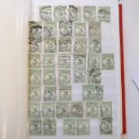 An extensive collection of Australian stamps, duplicated and valuable used Roos accumulation in a