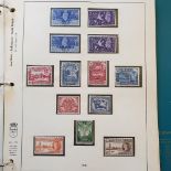 An album of Commonwealth Omnibus issues, with 1946 Victory, 1953 Coronation and 1954 Royal Visit