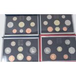 A group of Royal Mint year proof coin sets, 1982-1988 (2), 1990-1992, 1994 & 1995