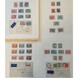 A group of Australian stamps, a 1930-64 written up complete used collection including Sydney