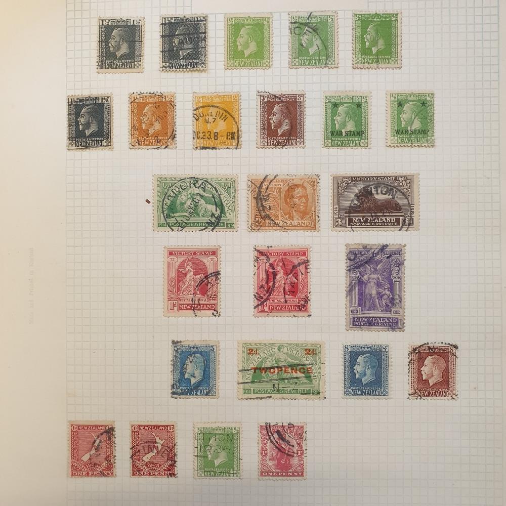 A group of New Zealand stamps, on leaves with better sets and values, high cat. value - Image 4 of 7
