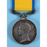 A Baltic Medal 1854-55, engraved H Cosby Sergt RMA, with research See inside back cover colour
