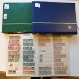 A group of Palestine stamps, 1918-27 duplicated dealer's accumulation of three stockbooks with