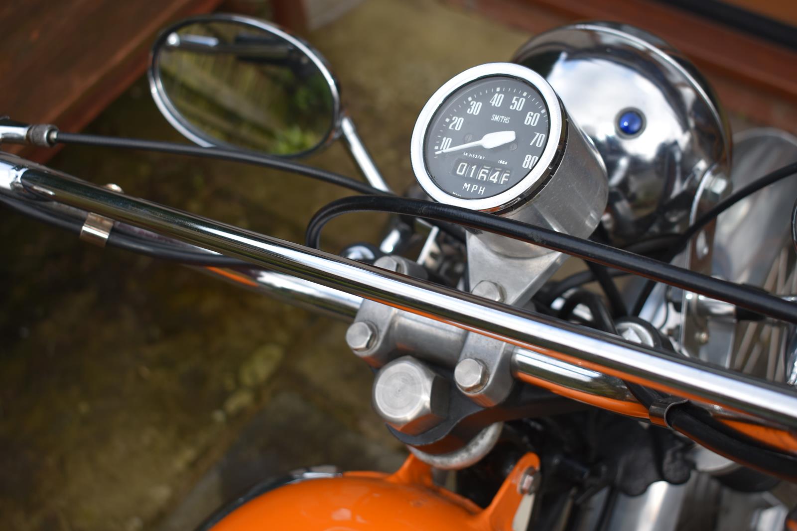 A 1960 Triumph T20 Tiger Cub street scrambler Registration number EAS 276 Frame number T64878 Engine - Image 10 of 17