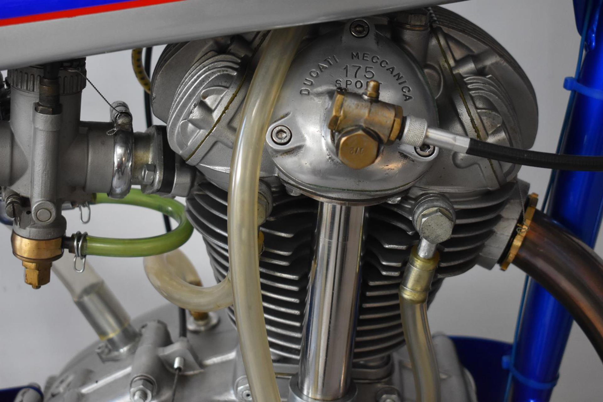 A 1956 Ducati Grand Prix/Formula III Frame number F3.R.GP Engine number 75516/287 Blue/Silver - Image 22 of 23