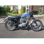 A 1965 Triumph T120C Bonneville Registration number 120 TTE Frame number T120CDU18727 Engine