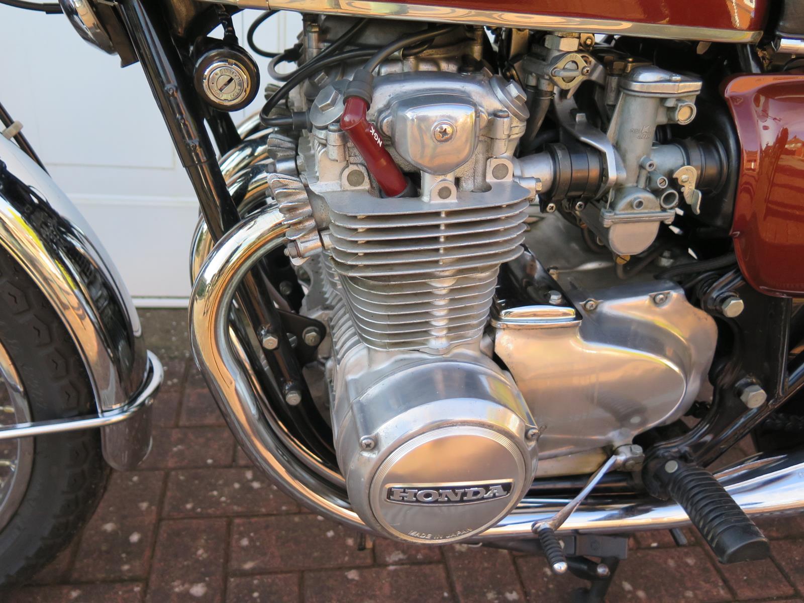 A 1976 Honda CB 550/4 Registration number OJT 114P Frame number CB5501232792 Engine number - Image 6 of 8