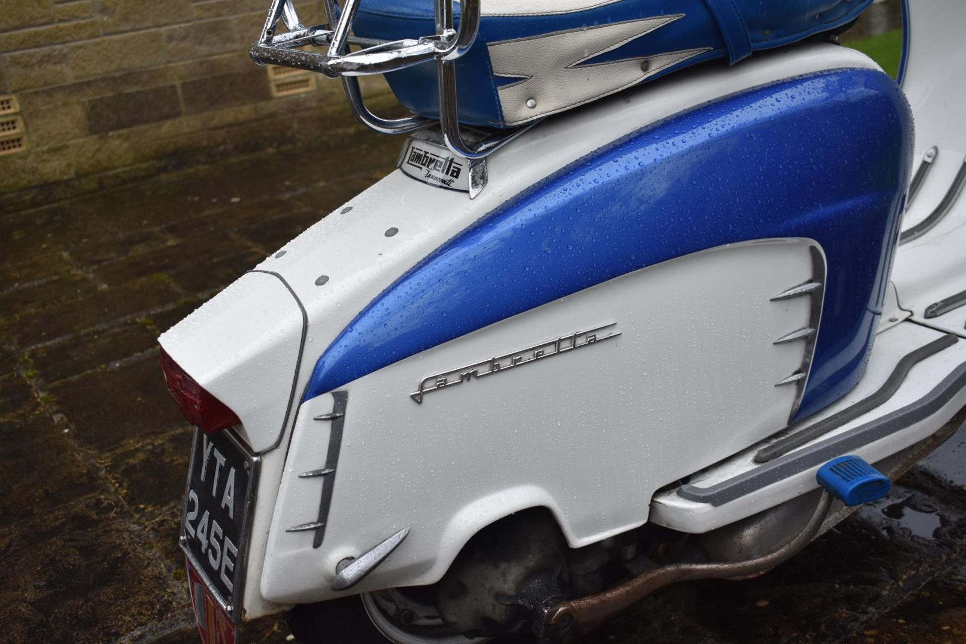 A 1967 Lambretta SX150 Registration number YTA 245E Frame number SX150760836 Engine number - Image 9 of 14