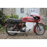 A 1966 Royal Enfield Continental GT Registration number GAF 592D Barn stored from a deceased