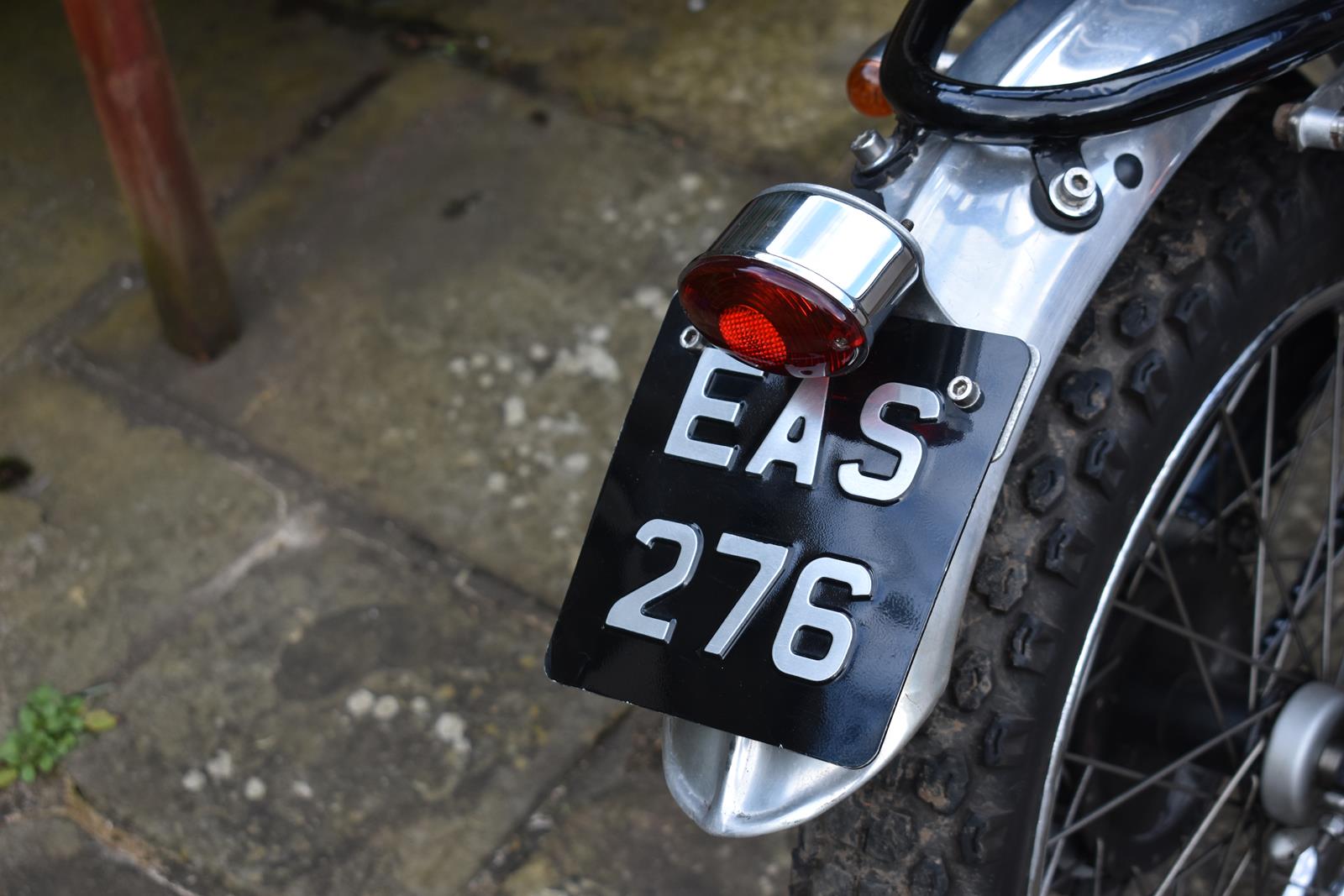 A 1960 Triumph T20 Tiger Cub street scrambler Registration number EAS 276 Frame number T64878 Engine - Image 8 of 17