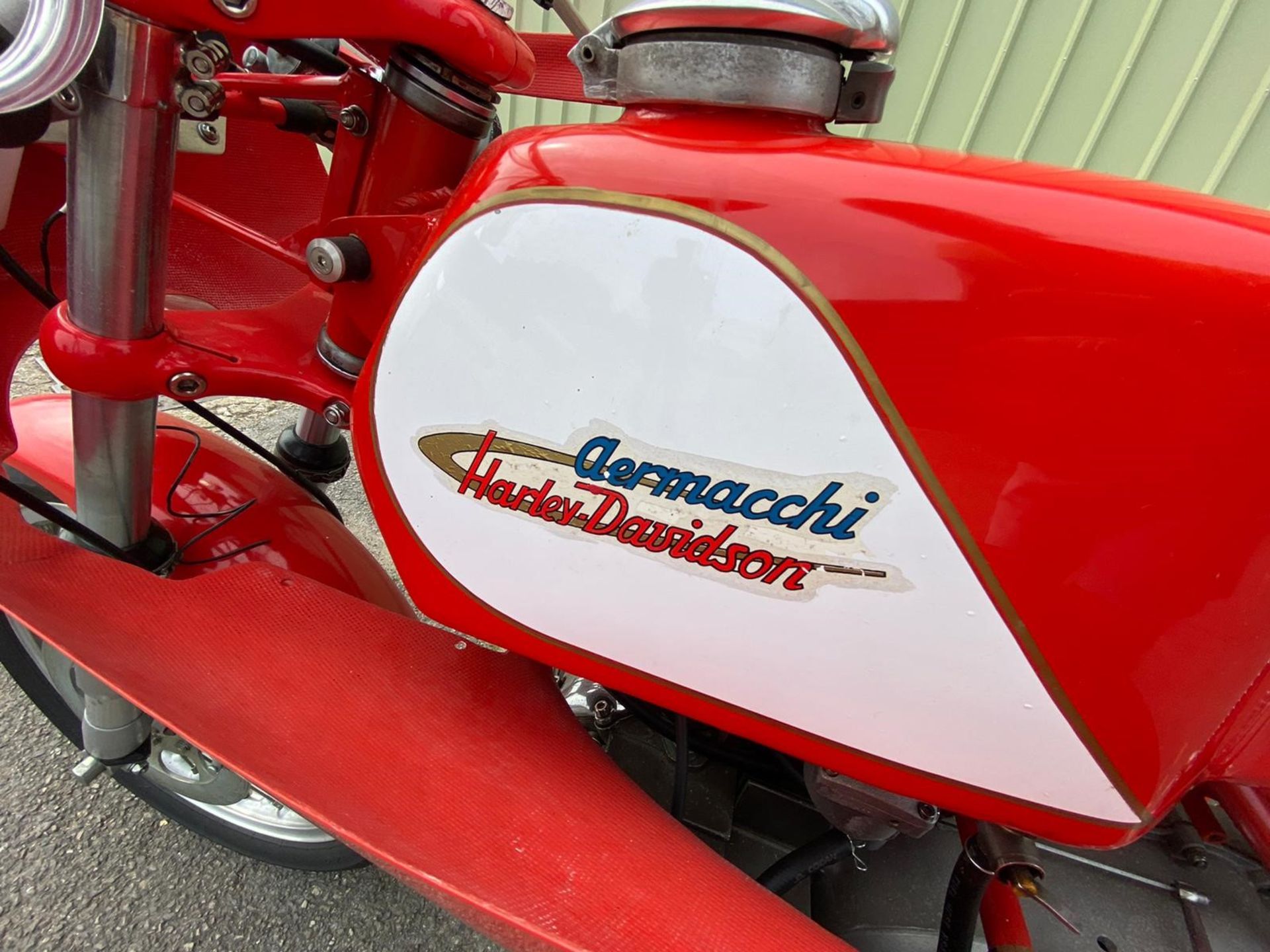 A 1968 Aermacchi Harley Davidson Harley Davidson 250 short stroke - Image 5 of 9