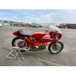 A 1968 Aermacchi Harley Davidson Harley Davidson 250 short stroke