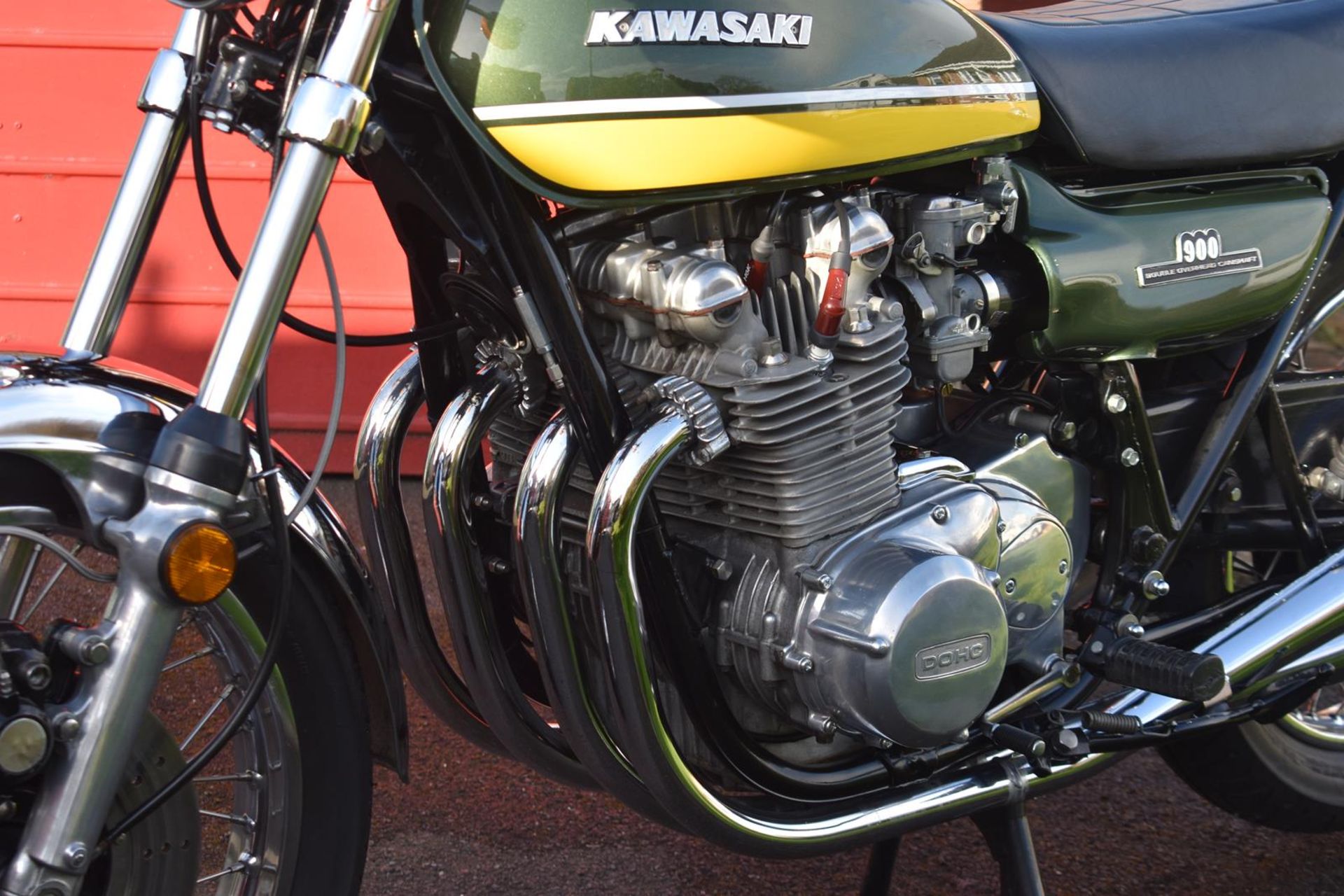 A 1974 Kawasaki Z1A Registration number GAW 215M Frame number Z1F38663 Green V5C Canadian import - Image 6 of 15