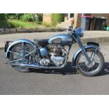 A 1954 Triumph 6T Thunderbird Frame number 49024 Engine number 49024 Restored to original