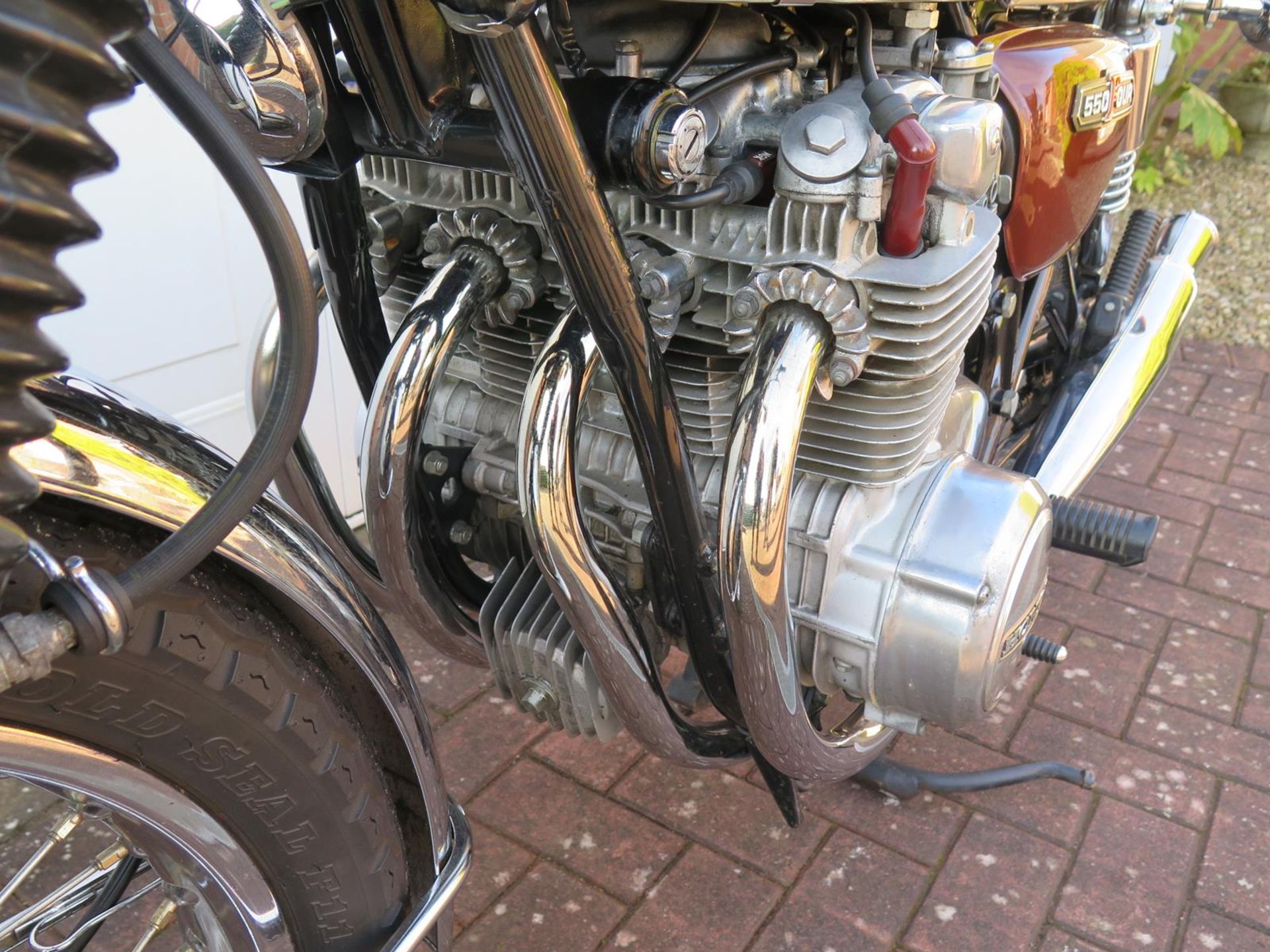 A 1976 Honda CB 550/4 Registration number OJT 114P Frame number CB5501232792 Engine number - Image 4 of 8