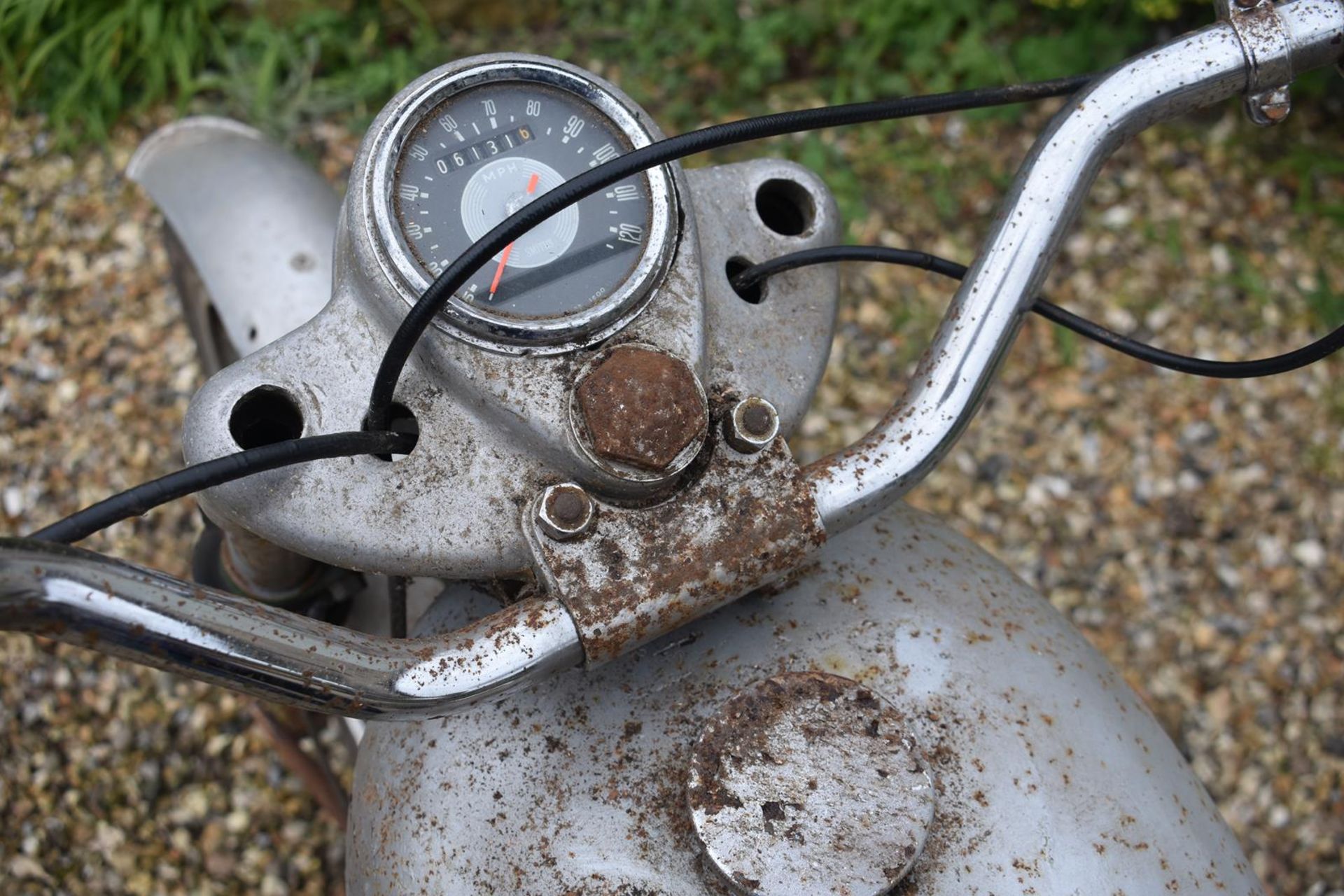 A 1962 Royal Enfield Bullet 350 Trials Registration number VYJ 903 Engine number 17563 Barn stored - Image 5 of 6