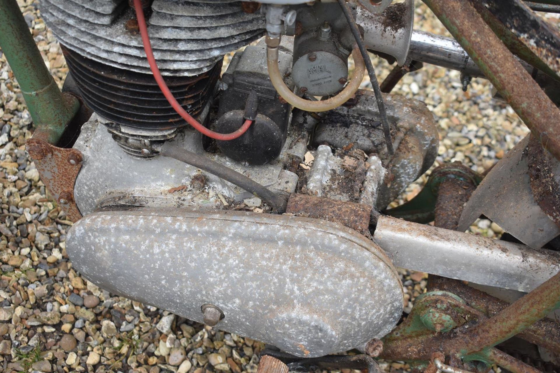 A 1962 Royal Enfield Bullet 350 Trials Registration number VYJ 903 Engine number 17563 Barn stored - Image 4 of 6