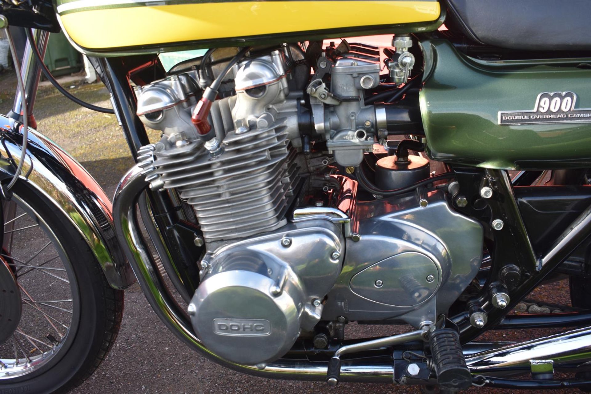 A 1974 Kawasaki Z1A Registration number GAW 215M Frame number Z1F38663 Green V5C Canadian import - Image 3 of 15