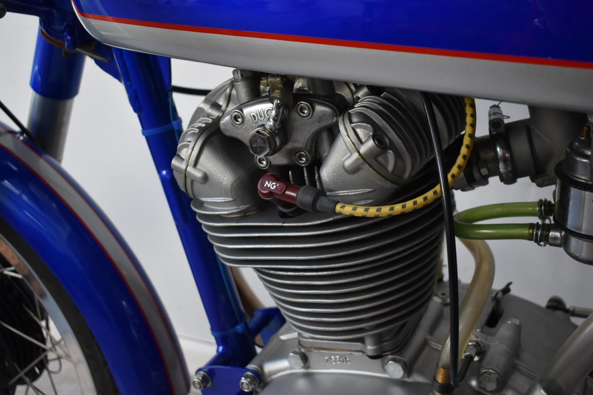 A 1956 Ducati Grand Prix/Formula III Frame number F3.R.GP Engine number 75516/287 Blue/Silver - Image 10 of 23