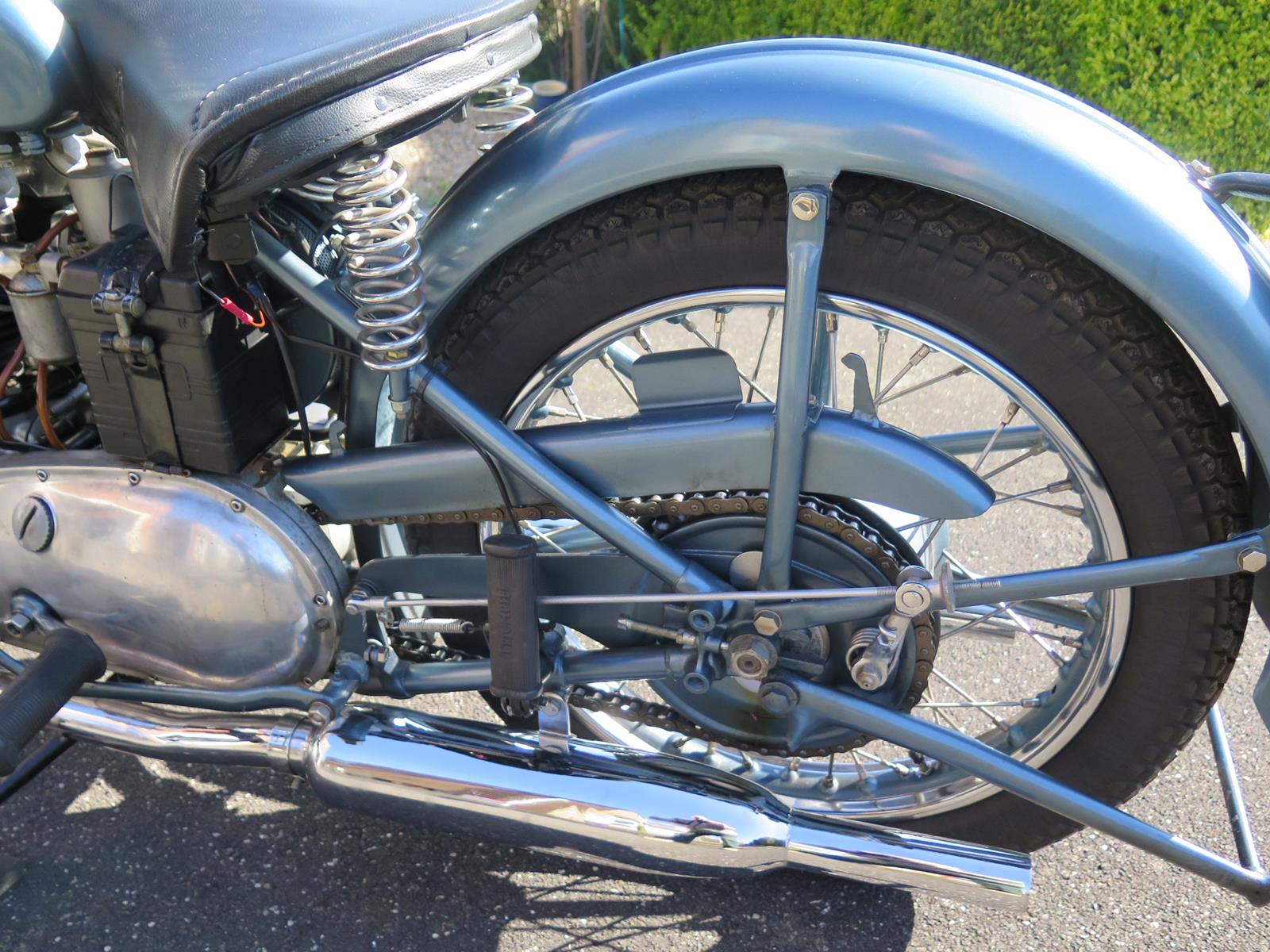 A 1954 Triumph 6T Thunderbird Frame number 49024 Engine number 49024 Restored to original - Image 3 of 7