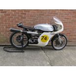 A Norton Manx ES2 Tony Dunnell Manx chassis Fontana 4LS magnesium front hub Manx rear hub Manx forks