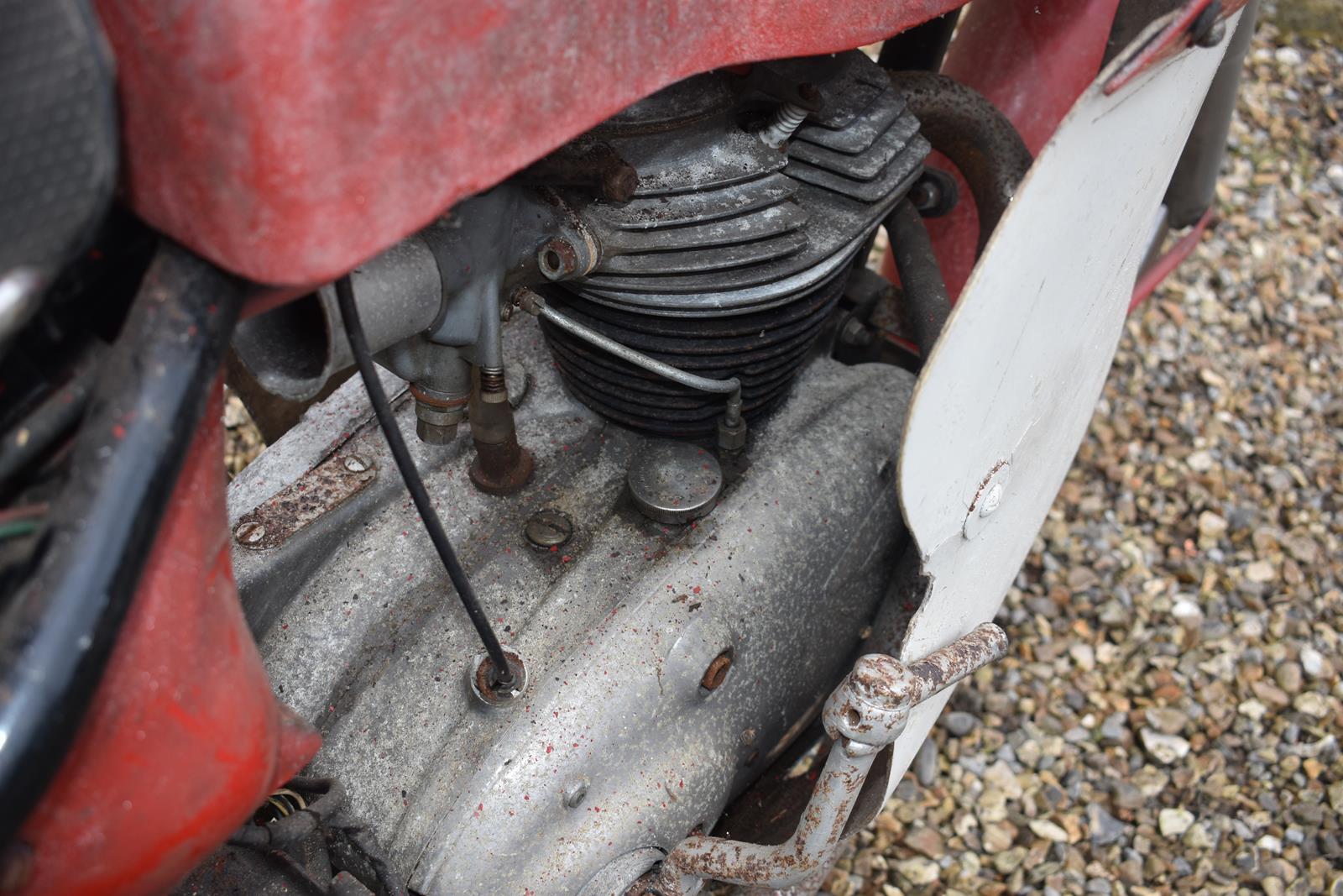 A 1966 Royal Enfield Continental GT Registration number GAF 592D Barn stored from a deceased - Image 4 of 6