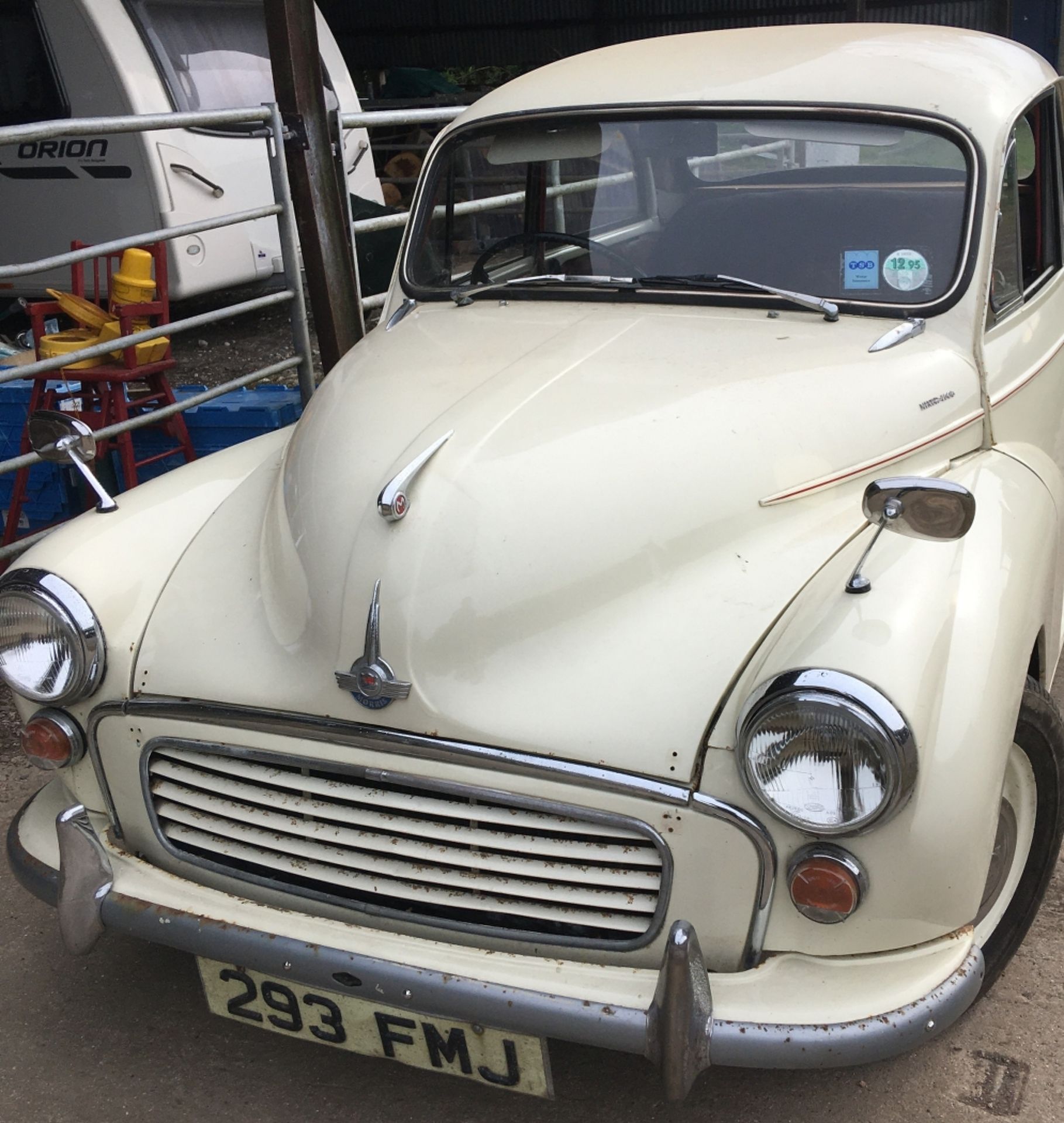 A 1962 Morris Minor two door saloon