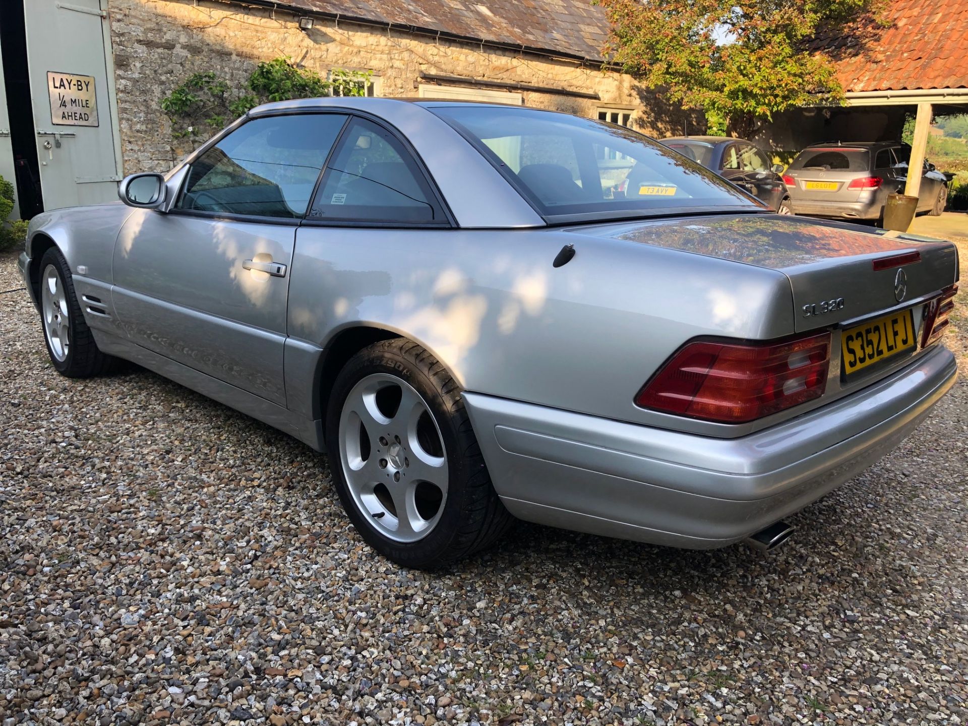 A 1998 Mercedes-Benz 320 SL Registration number S352 LFJ MOT expired March 2020 Metallic silver with - Image 6 of 57