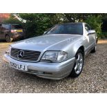 A 1998 Mercedes-Benz 320 SL Registration number S352 LFJ MOT expired March 2020 Metallic silver with