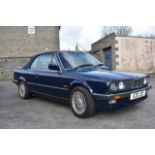 A 1989 BMW 320i Cabriolet E30 Registration number E20 JST Chassis number WBABA120502160367 Engine