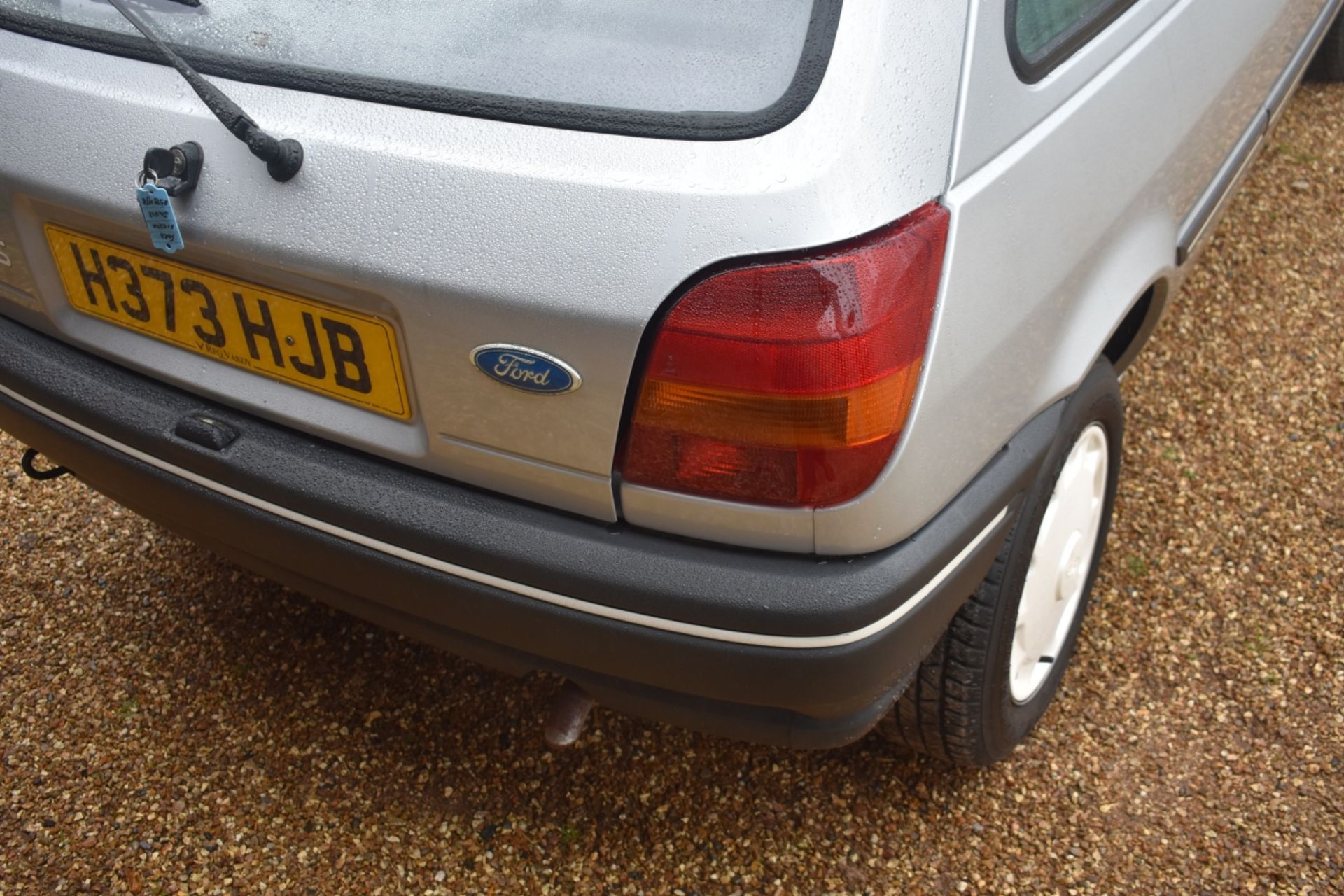 A 1990 Ford Fiesta MkIII 1600S Registration number H373 HJB V5C, MOT to February 2021 Silver with - Image 20 of 23