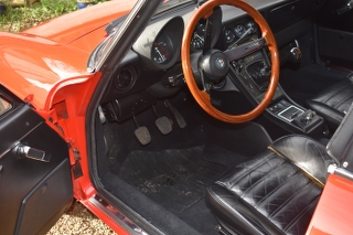 A 1985 Alfa Romeo Spider 3 Registration number A20 LFA Chassis number ZAR8A5417F1021233 Red with - Image 18 of 29