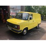 A 1984 Ford Transit Mk 2 Registration number B133 WWC Yellow MOT expires November 2020 Recent king