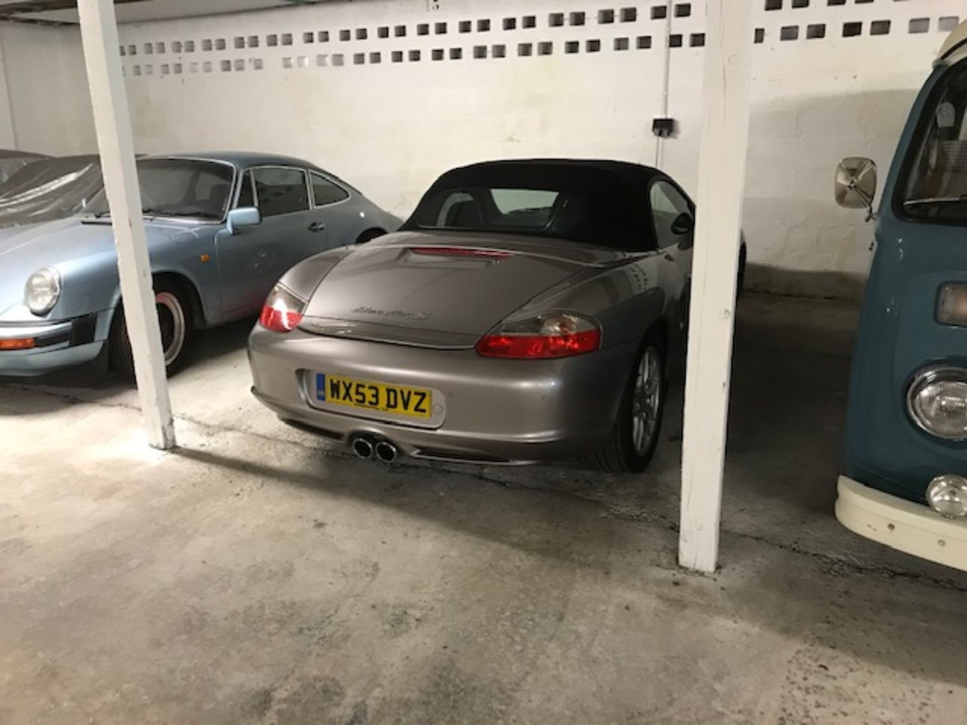 A 2003 Porsche Boxster S Registration number WX53 DVZ Metallic silver, black leather, manual Less - Image 16 of 19