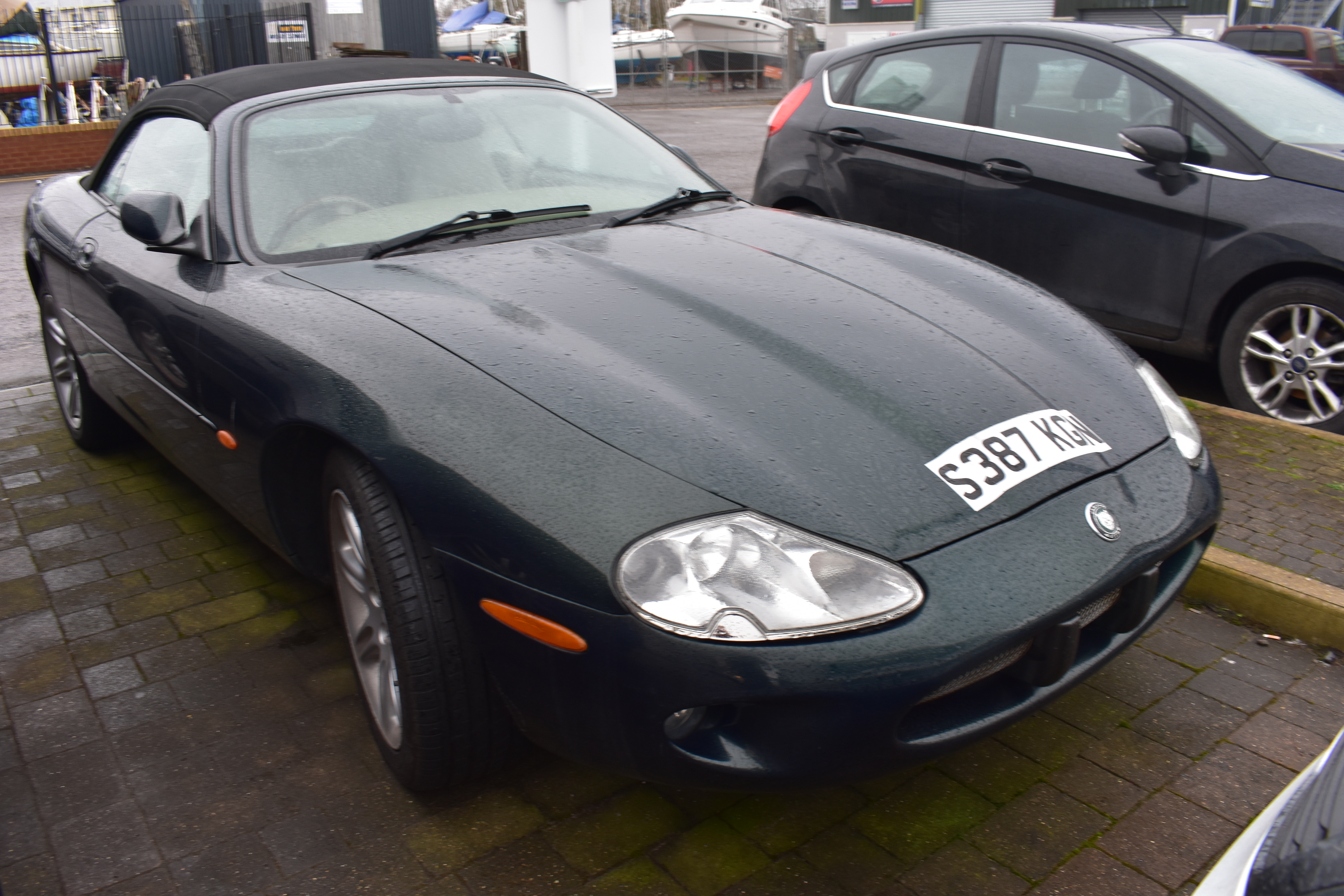 A 1998 Jaguar XK8 convertible Registration number S387 KGN V5C British racing green Handbooks and - Image 2 of 4