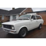 A 1979 Ford Escort Estate MK II Registration number KLX 208V Chassis number BBADWP983650 Engine