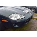 A 1998 Jaguar XK8 convertible Registration number S387 KGN V5C British racing green Handbooks and