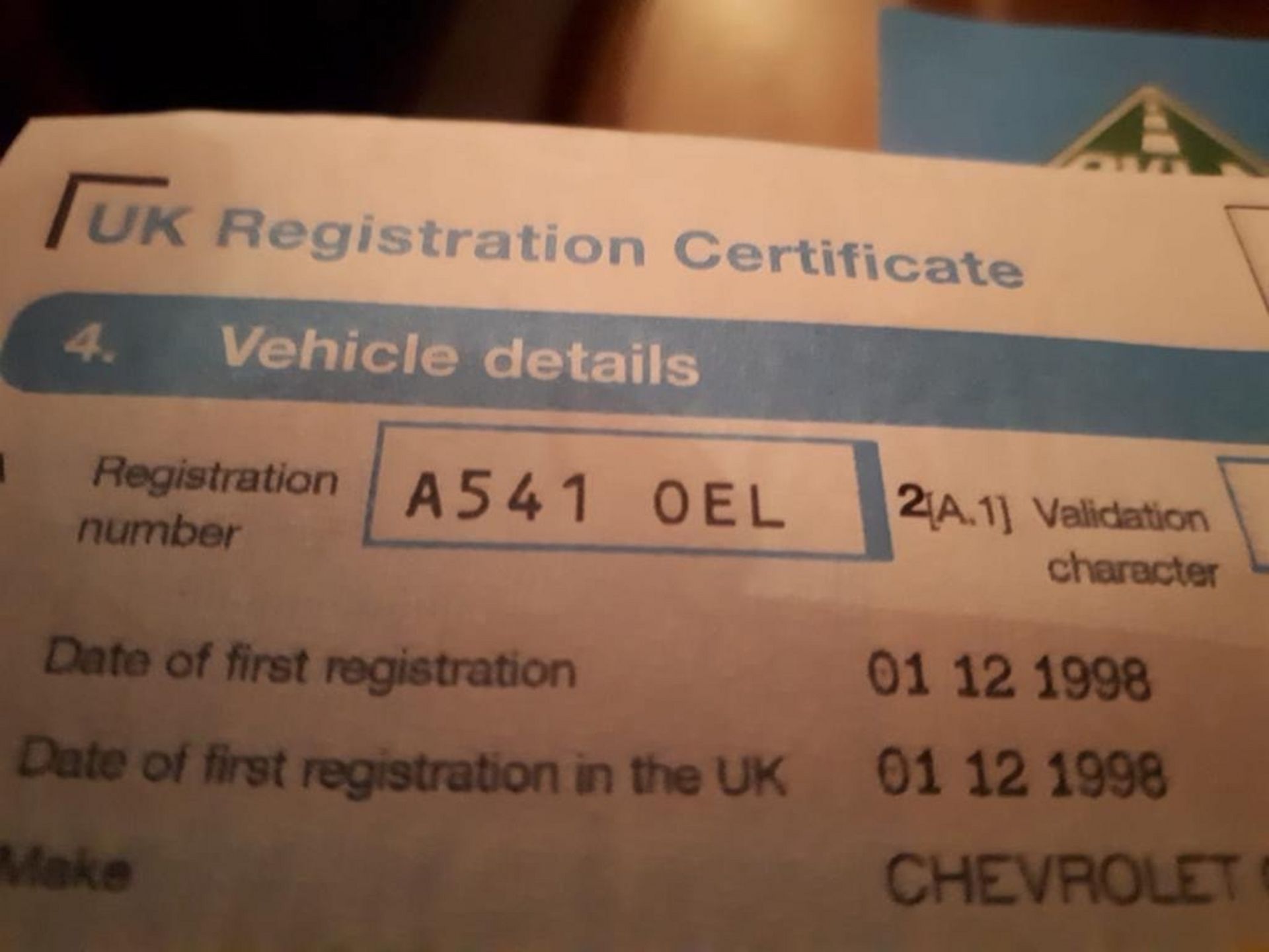 A 1983 Chevrolet Corvette C4 Registration number A541 OEL Chassis number IGIAY0784E5128138 Red and - Image 10 of 15