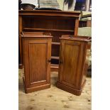 A near pair of bedside cupboards, 39 cm wide (2)